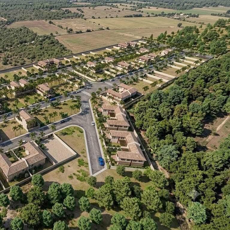 Aerial render of the proposed Poracay masterplan